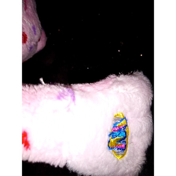 Ganz Webkinz Love Frog 9" plush Pink Hearts Stuffed‎ Animal Valentine Soft - Picture 3 of 13